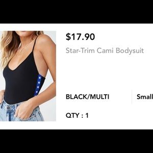 Forever 21 red and blue with white stars